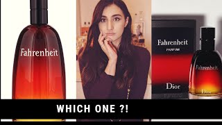 Dior Fahrenheit edt VS Fahrenheit Le Parfum [upl. by Tnemelc740]