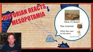 Historian Reacts  History Summarized Mesopotamia — The Bronze Age [upl. by Zoldi743]