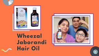 Wheezal Jaborandi Hair Oil  Results How to Use Review [upl. by Reamy216]