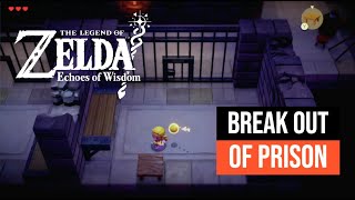 Zelda Echoes of Wisdom Prison Escape  How to Break Out of Prison [upl. by Vashtia]