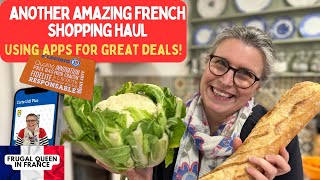 Another amazing French shopping haul Using Apps for Great Deals frugalliving shoppinghaul [upl. by Nishi]