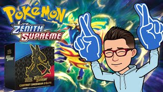 ETB Pokémon Zénith Suprême On pousse la CHANCE  🤞 [upl. by Assirhc42]