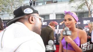 Pia Mia Talks Favorite Rihanna Songs Covers Her Name [upl. by Hgielrebma]