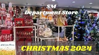 Christmas 2024 at SM Department Store [upl. by Dnomrej]