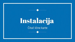 Kako instalirati čitač lične karte [upl. by Tsenre196]