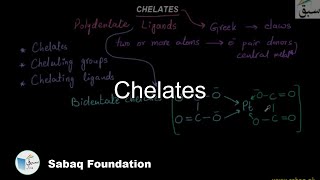 Chelates Chemistry Lecture  Sabaqpk [upl. by Esinyl]