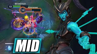 Wild Rift Kalista Mid Lane Gameplay Build amp Runes [upl. by Sirovart571]