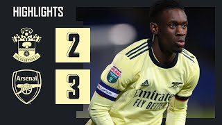 HIGHLIGHTS  Southampton vs Arsenal 23  U23  Ideho Balogun Biereth [upl. by Nimar]