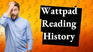 How do you find previously read books on Wattpad [upl. by Ilamad]