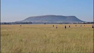 Land grabbers marking out new sites closer to Ferreira on Reddersburg road south of Bloemfontein [upl. by Merrile556]