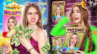 Rich Mom vs Poor Mom Rich vs Broke Girls Are Missing [upl. by Ardnosak]