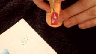 Nail Art How to use a Dotting Tool [upl. by Dearman892]