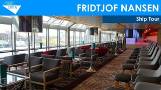 Fridtjof Nansen Ship Tour Hurtigruten [upl. by Reinaldo156]