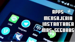 Mejores aplicaciones de mensajeria instantanea para Android 2015 [upl. by Nesiaj684]