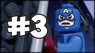 LEGO MARVELS AVENGERS  Part 3  The First Avenger [upl. by Schonfeld]