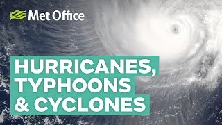 What is the difference between hurricanes typhoons and cyclones [upl. by Wendye105]