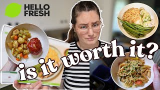 An Honest Unsponsored Review of HelloFresh ✨ [upl. by Tnecnivleahcim]