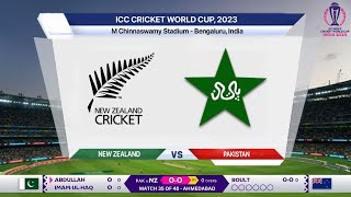 🔴 Live Pakistan vs New Zealand Live World Cup  PAK vs NZ Live Cricket Match Today  PTV Sports [upl. by Ayhtnic]