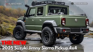 KING TRUCK Unveiling The New 2025 Suzuki Jimny Sierra Pickup 4X4 [upl. by Weirick646]