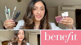 What To Buy from Benefit Cosmetics  Favourite Benefit Products  Review amp Try On [upl. by Ydolem]