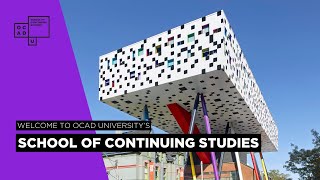 Welcome to OCAD U School of Continuing Studies  OCAD University [upl. by Alitha]