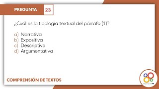 Guía Oficial IPN 2022  Comprensión de textos No 23 [upl. by Nhguavaj]