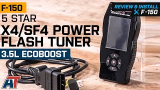 20172020 F150 35L Ecoboost 5 Star X4SF4 Power Flash Tuner with 3 Custom Tunes Review amp Install [upl. by Adham29]