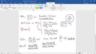 Unidades de concentración química  preparación de disoluciones [upl. by Lanos]