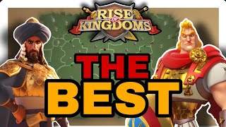 THE BEST KVK 2 COMMANDERS IN RISE OF KINGDOMS [upl. by Pier]