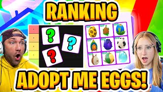 Adopt Me EGG Tier List Ranking SURPRISE Ending Roblox [upl. by Mahau]