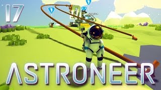 ASTRONEER 17 • An der langen Leine • Astroneer Gameplay German Deutsch [upl. by Lanfri]