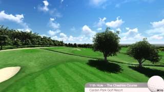 Carden Park Resort  Hole 11  Cheshire Course [upl. by Graniah]