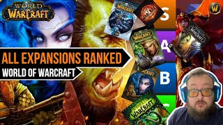 All World of Warcraft Expansions Ranked  WoW Tier List [upl. by Montagu]