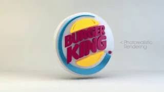 3D Burger King logo [upl. by Belldame]