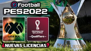 PES 2022 ¿TENDRÁ ESTAS LICENCIAS 👀🤔 [upl. by Rubma]