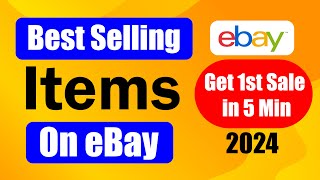 Best Selling Items on eBay in 2024 [upl. by Aneekahs]