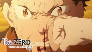 Subaru vs Garfiel  ReZERO Starting Life in Another World Season 2 [upl. by Ytak]