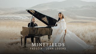 Faouzia amp John Legend  Minefields Official Music Video [upl. by Eittocs]