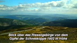 Wanderung zur Schneekoppe Riesengebirge auf dem Kammweg von Spindler Mühle aus [upl. by Alphonsa]