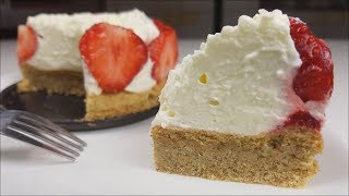 Strawberry Short Cake  Keto Fraisier [upl. by Zenia]