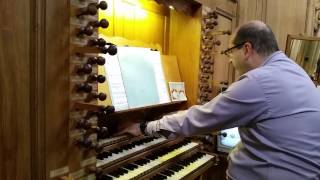 Organ improvisation 1 on Gregorian Theme Ubi caritas [upl. by Dante]