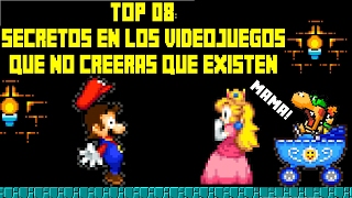 Top 8 Secretos en Los Videojuegos que No Creeras que Existen  Pepe el Mago [upl. by Etnahsa271]