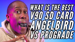 What Is The Best V90 SD Card AngelBird vs Prograde TodayIFeelLike [upl. by Nanis]