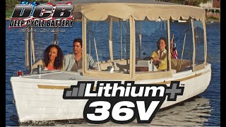 Duffy Electric Boat Lithium Conversion San Diego [upl. by Aisined]