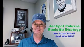 Jackpot Paluzza Roulette Strategy We Start Small and Win BIG [upl. by Tonl]