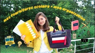 mes fournitures scolaires  mon organisation seconde [upl. by Walliw]