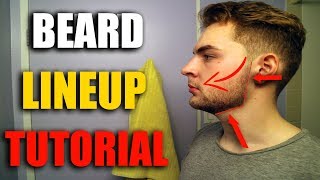 How To Line Up Your BeardBeard Line Up Tutorial [upl. by Linet]