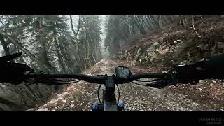 MTB Trail Valdobbiadene  GoPro Hero 11 Cinematic Lut ASMR no music [upl. by Rapsag]