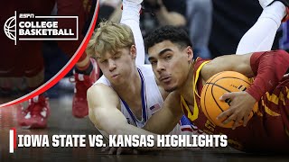 Big 12 Tournament Semifinals Iowa State Cyclones vs Kansas Jayhawks  Full Game Highlights [upl. by Aenat]