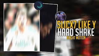 slicx7 Inspired Y Hard Shake Effect on Alight Motion StepbyStep Tutorial for ProLevel Edits [upl. by Anna-Maria]